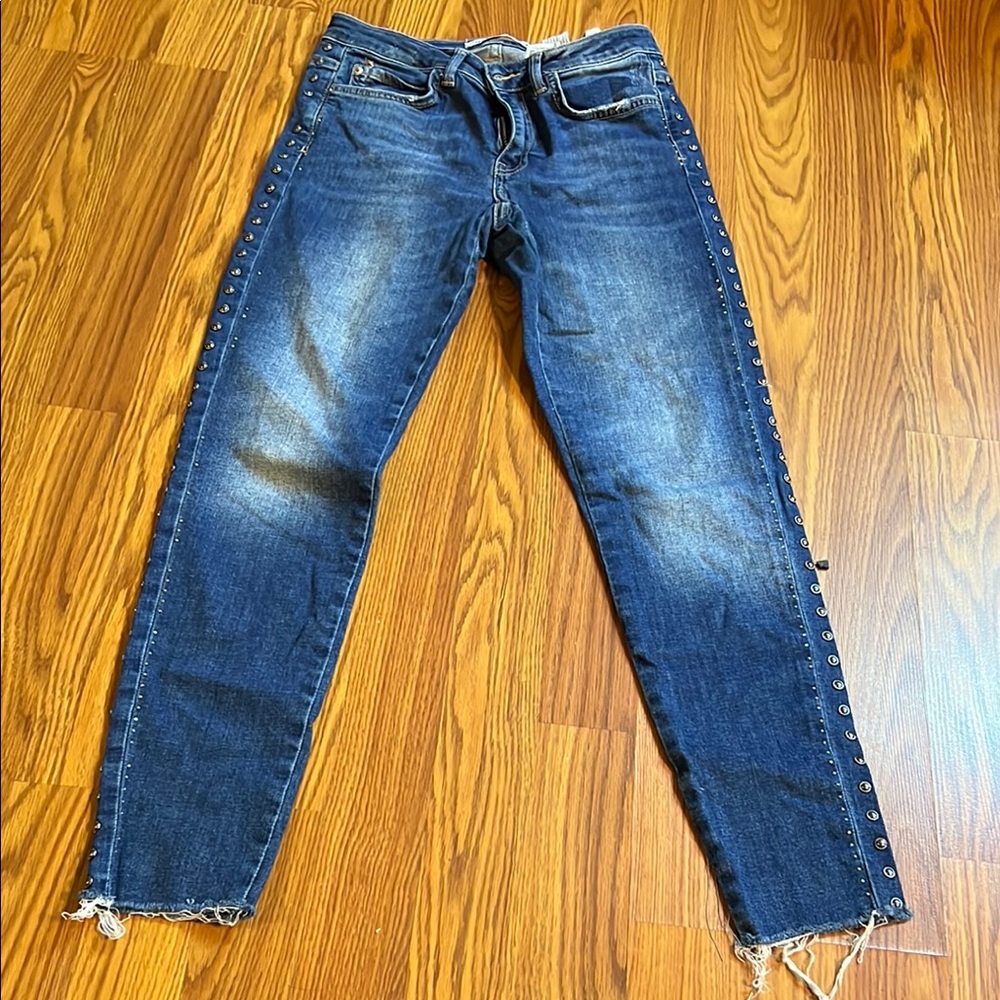 Zara Blue Jeans,high Rise - Picture 1 of 5